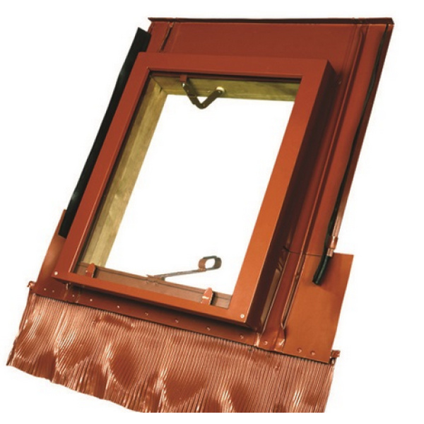 FAKRO tetőkibúvó ablak OPTILOOK T WGI 46*55cm téglavörös