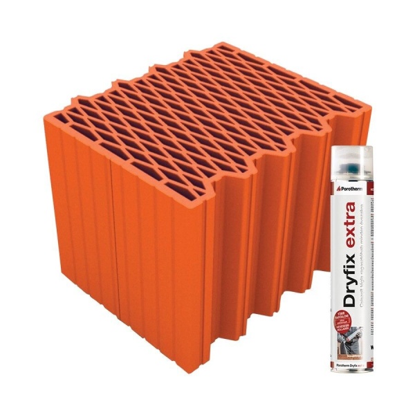Porotherm 30 NF X-THERM Rapid Dryfix tégla