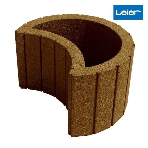 Leier Luna Quartz Midi barna támfalelem