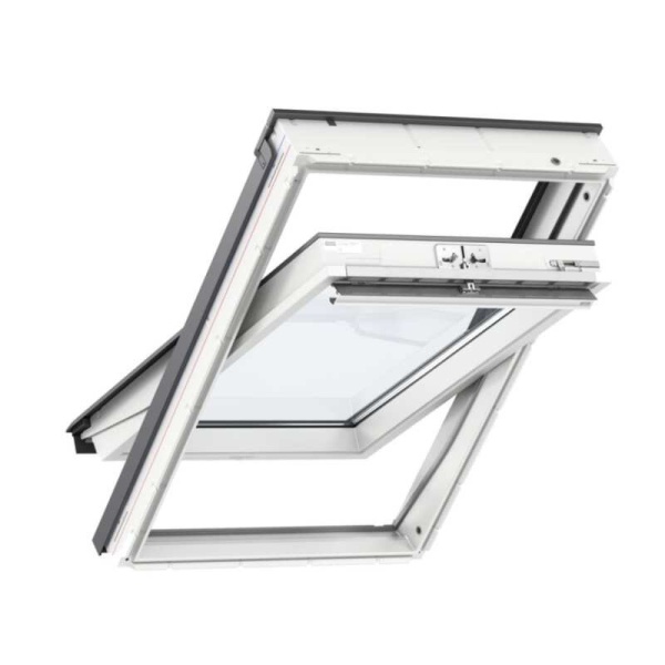 Velux GLU MK06 0061 B (78*118) tetőtéri ablak műanyag, alsó kilinccsel