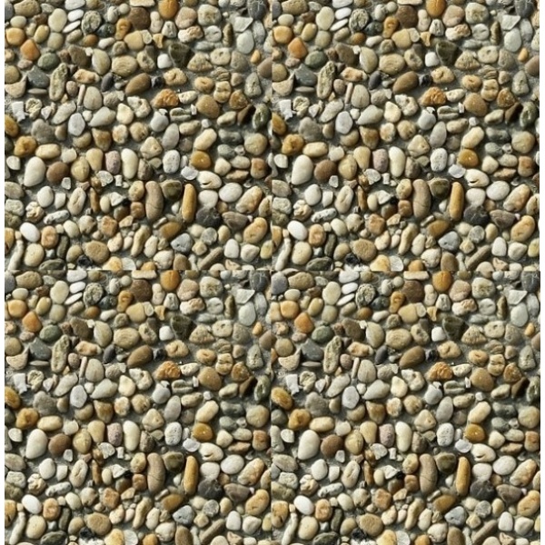 Leier Classic Line mosott gyöngykavicsos járdalap (50*50*3,8cm)