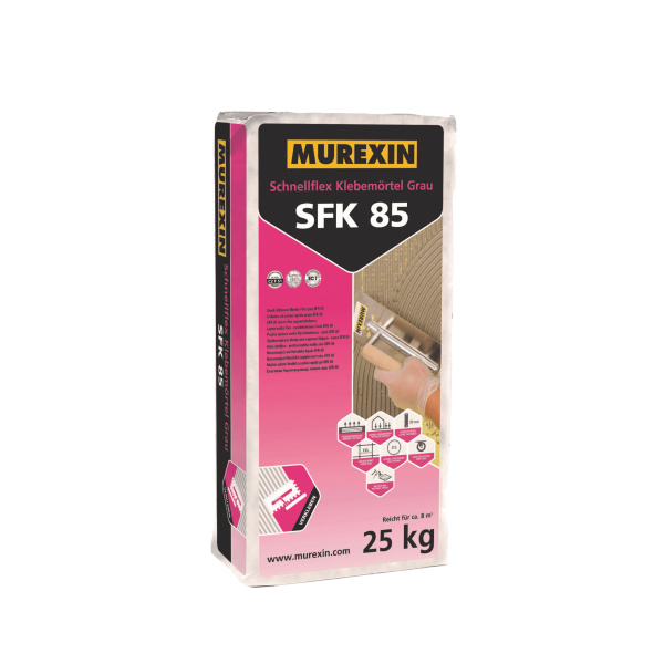 Murexin SFK 85 gyors-flex csemperagasztó szürke S1 (25kg)
