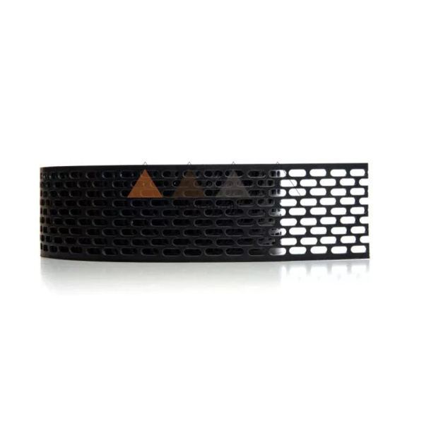 PVC eresz szellőző szalag 5cm fekete 5m/tek.